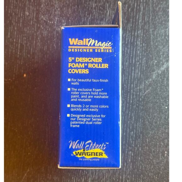 Wagner Wall Magic Paint Rollers Mountain Aspen Design 5" NEW - Picture 4 of 5